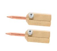 VALICLUD 2 Pièces Soldering Iron Head For Spot Welder Low Temperature Auto Body Panel Restoration Tool Compatible With Multiple Vehicle Models For Efficient Metal Repair