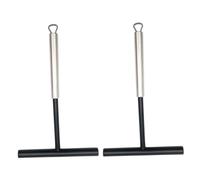 VALICLUD 2 pièces Spatule Professionnelle pour Inox et Nylon Étaleur Pratique pour Pâte à Accessoire Ménager Ergonomique et Réutilisable Facile à Ranger Suspension