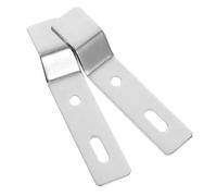 VALICLUD 2 pièces Support Mural Urinoir Métal Robuste Kit Fixation Salle de Bain Polyvalent pour Urinoirs Accessoires Fixation Wc Suspendu