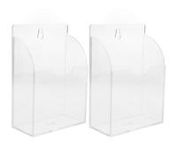 VALICLUD 2 pièces Support Transparent pour Spatules de Machine à Glaçons Organiseur Multifonction pour Ustensiles de Cuisine Porte-cuillère Pratique pour Rangement Rapide et Gain de Place