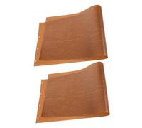 VALICLUD 2 pièces Tissu de Remplacement pour Pelle à Pizza Toile Résistante Haute Température Surface Antiadhésive Réutilisable pour Transfert et Cuisson Facile