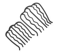 VALICLUD 2 pièces U Forme Peigne Cheveux Métal Pince Latérale pour Filles et Femmes Accessoire Coiffure Unique pour Cheveux Épais et Longs Style Chic et Pratique