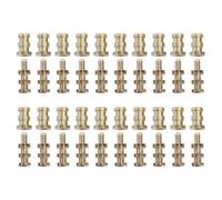 VALICLUD 20 ensembles Connecteurs Douille Boulon pour Table Broches Alignement Métal Positionnement Précis pour Meubles et Restauration Antirouille et Résistants
