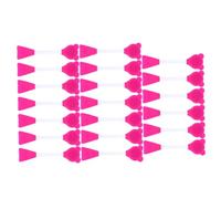 VALICLUD 20 pièces Brosse Double-embout Silicone pour Masque Facial Applicateur Ours pour Application de Masques Nettoyage et Massage Du Visage Brosse Douce et Facile à Nettoyer Usage