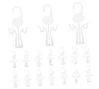 VALICLUD 20 Pièces Crochets à Chaussures Plastique Porte Chaussures Mural Gain de Place pour Séchage et Rangement Organisateur Simple sans Outils