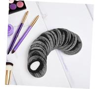 VALICLUD 20 Pièces Filets Élastiques pour Chignon de Ballet Réutilisables Filets Résille Invisibles pour Cheveux Couvre Chignons Sécurisés et Filles Accessoires Noirs pour Danse et Patinage