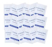 VALICLUD 20 Pièces Lingettes à Huile pour Nettoyage de Cire Lingettes de Finition Après Épilation Corporelle Produits sans Effort pour Femmes Usage Unique Fournitures de Salon