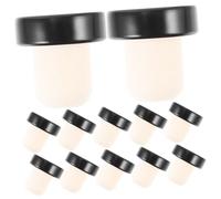 VALICLUD 20 pièces Lot de Bouchons de Bouteille T Polymère pour Vin et Huile Essentielle Étanchéité Supérieure Usage Maison Bar Matériau Aluminium Polymer Sûr