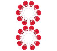 VALICLUD 20 Pièces Serpentins et Large Couverture à Lancer pour Célébrations en Papier Rouge Application sans Désordre de Mariage et Fiançailles pour Photos