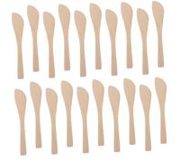 VALICLUD 20 Pièces Set de Cuillères pour de Raviolis et Pâte Spatules pour et Découper la Pâte Ustensiles de Cuisine Polyvalents et Applicateurs de Masque Visage