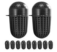 VALICLUD 20 Pièges à Anguilles en Plastique Réutilisables Nasses à Écrevisses et Crabes Portables Boîte à Appâts Compacte pour Pêche aux Crevettes Loches et Vairons Lot de 20 Pièces