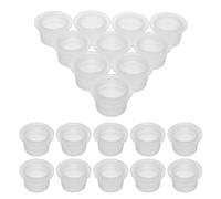 VALICLUD 200 Bouchons en Plastique Souple 28 Dents Joint D’étanchéité, Diamètre 18 Mm, Ensemble de Rechange pour Bouteilles en Verre D’aromathérapie, Conservation Longue Durée pour Usage
