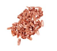 VALICLUD 200 Faux Ongles d'Entraînement Flexibles pour Manucure Couleur Café 200 Pièces Outil de Formation Nail Art pour Débutants et Professionnels Pratique pour Ongles et Doigts