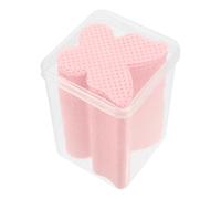 VALICLUD 200 Feuilles Pour Enlever Les Ongles Clous Dissolvant Doux De Démontage De Vernis à Ongles Suppression Uv Lingettes Nettoyantes Ongles Essuyer Rose Feuille De Coton