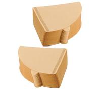 VALICLUD 200 pièces Filtres à Café Papier Jetables Papier Filtre Forme de Cône pour Café et Compact pour Usage Maison et Bureau pour Infusion sans Résidu