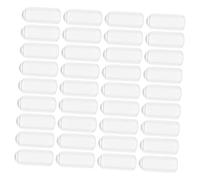 VALICLUD 200 Pièces Pinces à Griffes Diadème Avec Embouts Tubulaires En Caoutchouc Cache-boulons Embout Transparent Pour Accessoires De Coiffure