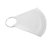 VALICLUD 200pièces Bâtons De Pratique Pour Transparent Éventail Pour Affichage De à Et Pratique Palette De Pour Salons De Et Artistes Manucure