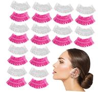 VALICLUD 200pièces Couvre-oreilles Jetables Pour Douche Protections Oreilles Imperméables Couvre-oreilles Élastiques Pour Après-shampoing Et Teinture Capillaire