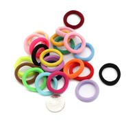 VALICLUD 200pièces Lot De Élastiques Pour Cheveux Caoutchouc Pour Queue De Cheval Adaptés Aux Garçon Fille Et Adultes