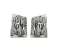 VALICLUD 200pièces Lot De Pinces à Cheveux u Transparentes Simples Et Élégantes Pour Femmes Et Filles Boîte