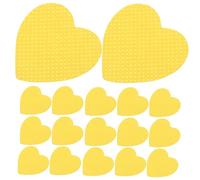 VALICLUD 200pièces Tampons Dissolvants Pour Vernis à Ongles Forme De Cœur Outils Pour Ongles Nettoyage Essentiel Emballage De Voyage Préparation Des