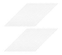 VALICLUD 200pièces Tube de Pulvérisation de Précision Rallonge Directionnelle Fine de Tube de Rechange Transparent pour Nettoyage Serpentins Climatiseurs et Projets Bricolage