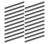 VALICLUD 20pcs Tiges de Graphite Électrochimique Bâtons de Carbone Noir Longue Durée Usinage Précis pour Applications Scientifiques et Industries Acier Non Ferreux Chimie