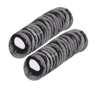 VALICLUD 20pièces Filets à Cheveux Pour Chignons Filles Couvre-cheveux Pour Danse Filets à Cheveux Réutilisables Pour Ballet Patinage Noir Moyenne Accessoires Discrets