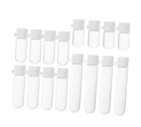VALICLUD 20pièces Lot de Flacons Verre à Fond Rond Contenants Étanches pour Liquides Flacons de Toilette de Voyage Contenants pour Huiles Essentielles et Sérums