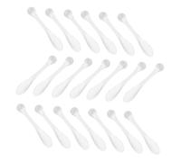 VALICLUD 20Pièces Massage Yeux Outil Cosmétique pour Crème et Réduit et Pratique et Portable Masseur Transparent