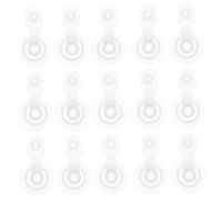 VALICLUD 20Pièces Oreiller Gonflables Valves Air à Gonflage Rapide pour Anneaux de Natation et Matelas Pneumatiques Adaptateur pour Jouets Aquatiques