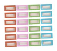 VALICLUD 24 Pièces Boîte de Rangement pour Faux Cils Organisateur Pratique Style Boîte pour Cils avec Système de Scellement
