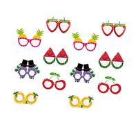 VALICLUD 24 pièces Lunettes Papier à Motif pour Garçon Fille Accessoires de Fête Été Décoration et Photographie Amusante