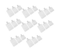 VALICLUD 24 pièces Pochette de Lotion Rechargeable Portable Sac de Rangement Cosmétique Plastique Pochon de Voyage pour Distributeur de Lotion Sac Maquillage Voyage Pratique