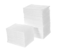 VALICLUD 240 Pièces Coton extensible Se maquiller cotons réutilisables soins de la peau nettoyage lourd cotons démaquillants ronds lingettes de maquillage pur coton blanche