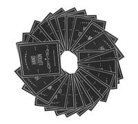 VALICLUD 24pièces Étiquettes De Shampoing Autocollantes Pour Distributeurs De Salle De Bain Étiquettes De Classification Pour Bouteilles De Voyage Lavables Et Résistantes