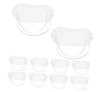 VALICLUD 24pièces Masques de Sommeil pour Voyage Blocage Total Lumière Légers et Portables pour Avion Train et Hôtel avec Élastique