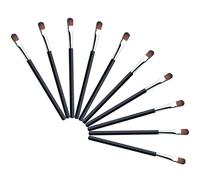 VALICLUD 25 Pièces pinceau de maquillage teinte de sourcils Se maquiller front le fard à paupières faire brosse biseautée à sourcils pinceaux de maquillage courts brosse à taches plastique