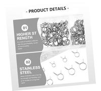 VALICLUD 250 pièces Kit de Clips à Ressort pour Tuyau Colliers de Serrage Durite Robuste Assortiment Flexible pour Conduites et Eau Installation Pratique et Fixation Stable
