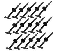 VALICLUD 250 Pièces Multi-purpose Nylon Cable Tie Buckles Self-locking Fixing Ties For Automotive Engine And Trunk Repair Adjustable Wire Bundling Clips For Garage And Household Use