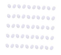 VALICLUD 25paires Plaquettes De Nez Silicone Rondes Antidérapantes Pour Lunettes Transparentes Adaptées à Types De Lunettes Sport Et Activités De Plein Air