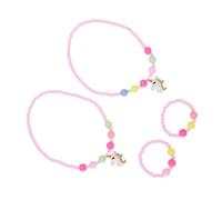 VALICLUD 2ensemble Lot De Bracelets Licorne Pour Garçon Fille Filles Simples Bijoux Ornement