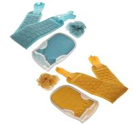 VALICLUD 2ensembles De Bain Exfoliants Pour Dos Boules De Bain Moussantes Serviette De Douche Longue Pour Peau Kit De Gommage Corporel