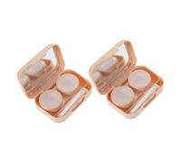 VALICLUD 2ensembles Étui pour Lentilles De Contact Portable Contenant pour Lentilles Cosmétiques Boîte De Transport Organisateur
