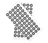 VALICLUD 2feuilles Repères Réfléchissants pour Scanner Autocollants De Marquage par Film Réfléchissant Points De Positionnement pour Numérisation