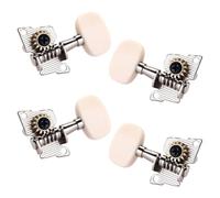 VALICLUD 2paire Mécaniques Accordage pour Ukulélé Cordes et Guitare Classique Chevilles de Tuning Accessoires Fiables pour Accordeur Guitare