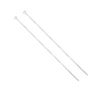 VALICLUD 2paires Enfile-oreilles Argent Outil Enfilage Boucles Oreilles Femme Accessoires Création Boucles Oreilles Manuel