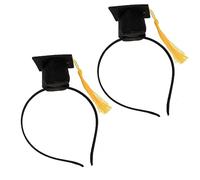 VALICLUD 2Pcs Accessoires De Graduation Accessoires Bachelor Pour Graduation Parti Bachelor Banque Banque De Graduation Poupe 2022 Bachelor Cap Banque Banque Femmes Caps Caps Coups Bulk