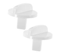 VALICLUD 2pcs Bouton Thermostat Réfrigérateur en Abs Interrupteur de Température Stable pour Congélateur et Réfrigérateur, Usage Polyvalent pour Usage Domestique ou Supermarché