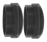 VALICLUD 2pcs Protections Oculaires en Caoutchouc Noir pour Microscope, Légères et Portables, pour Aventures Microscopiques de Passionnés de Science